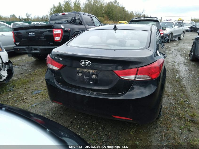 2013 Hyundai Elantra Gl VIN: 5NPDH4AEXDH276853 Lot: 12107142