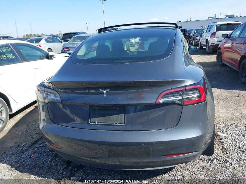 2021 Tesla Model 3 VIN: 5YJ3E1EA4MF089066 Lot: 12107147