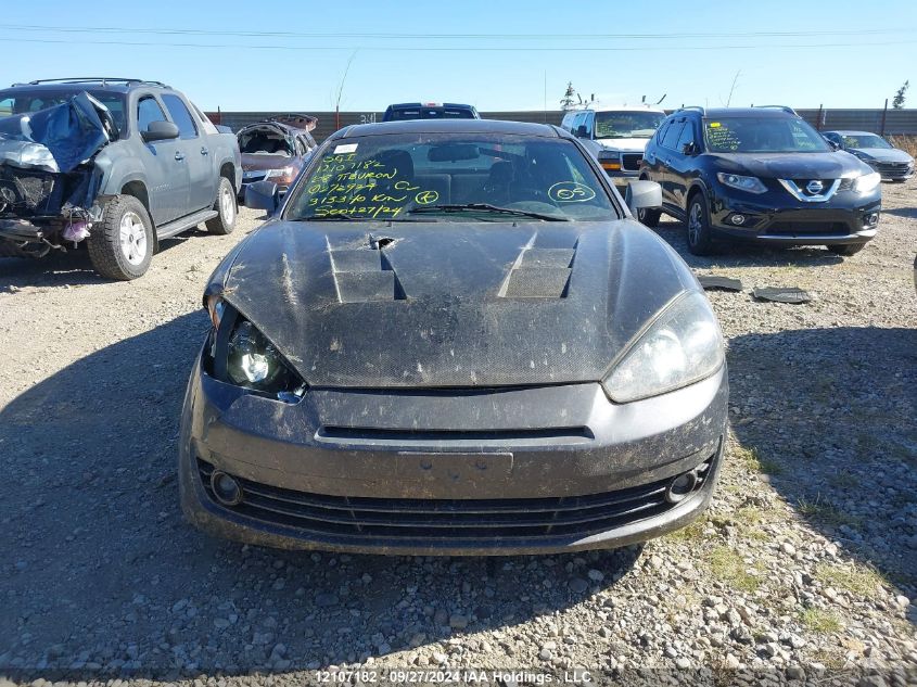 2008 Hyundai Tiburon VIN: KMHHM65D78U272924 Lot: 12107182