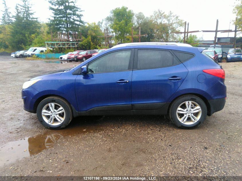 2013 Hyundai Tucson Gls/Limited VIN: KM8JU3AC6DU698742 Lot: 12107198