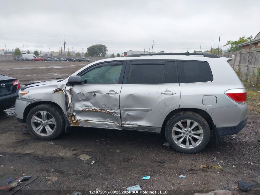 2013 Toyota Highlander VIN: 5TDBK3EH0DS223161 Lot: 12107201