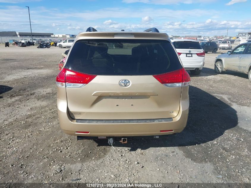 2012 Toyota Sienna Le VIN: 5TDKK3DC1CS214456 Lot: 12107213