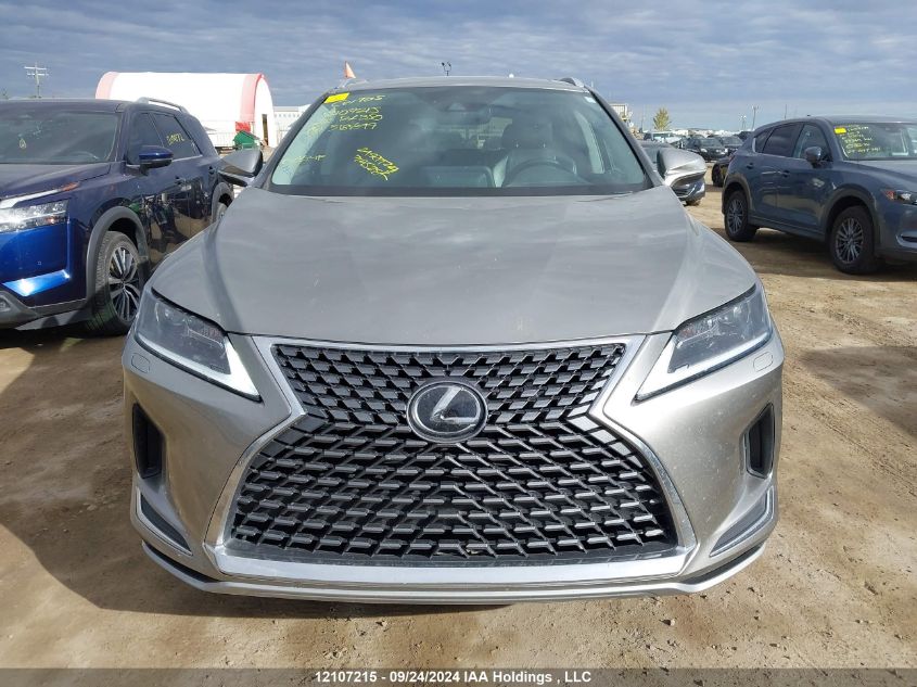 2022 Lexus Rx 350 VIN: 2T2HZMDA5NC318899 Lot: 12107215