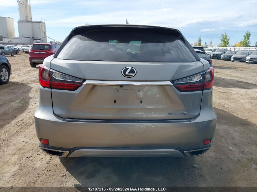 2022 Lexus Rx 350 VIN: 2T2HZMDA5NC318899 Lot: 12107215