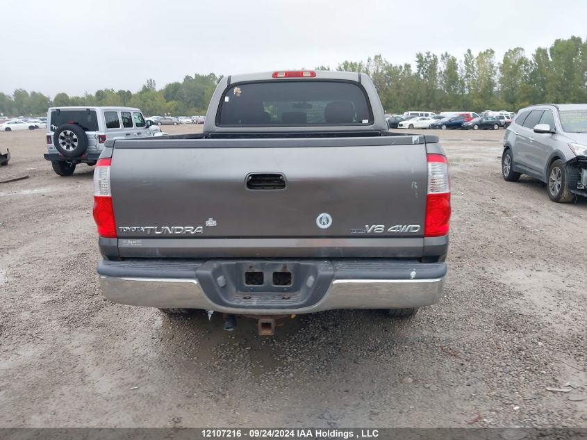 2006 Toyota Tundra VIN: 5TBDT44176S542441 Lot: 12107216