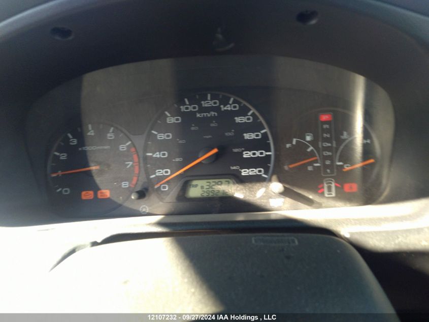 2001 Honda Odyssey VIN: 2HKRL18671H011515 Lot: 12107232