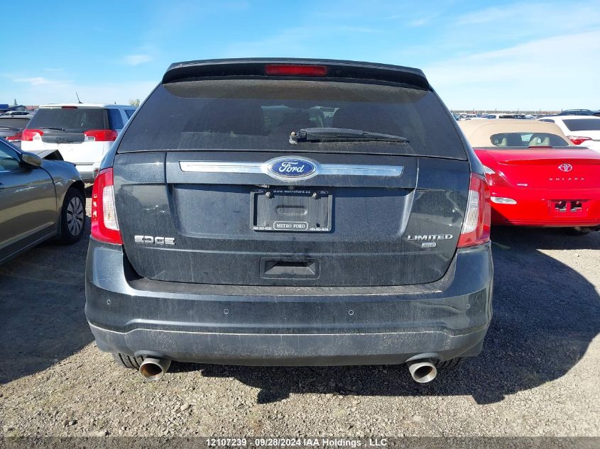 2014 Ford Edge Limited VIN: 2FMDK4KC6EBB05198 Lot: 12107239