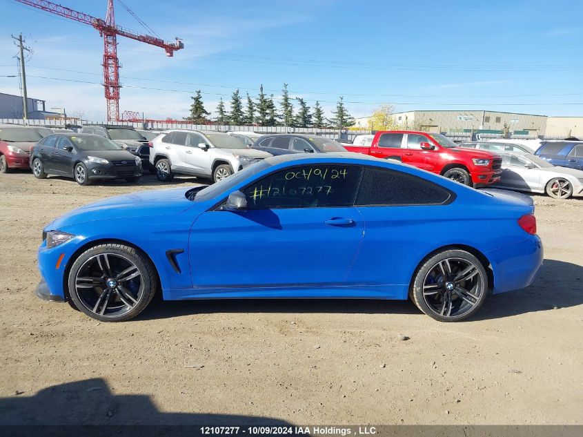 2015 BMW 4 Series VIN: WBA3R5C53FK371266 Lot: 12107277