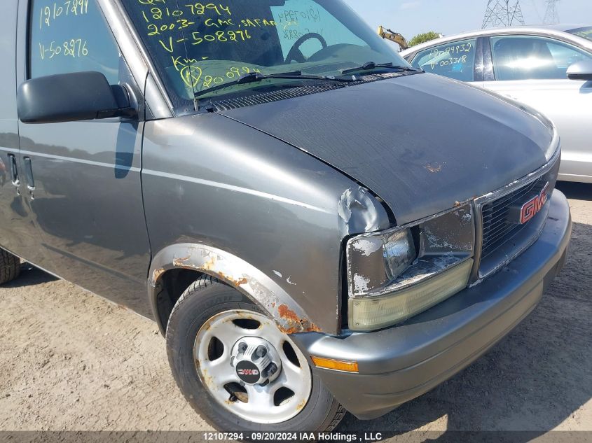 2003 GMC Safari Xt VIN: 1GTDM19X93B508276 Lot: 12107294