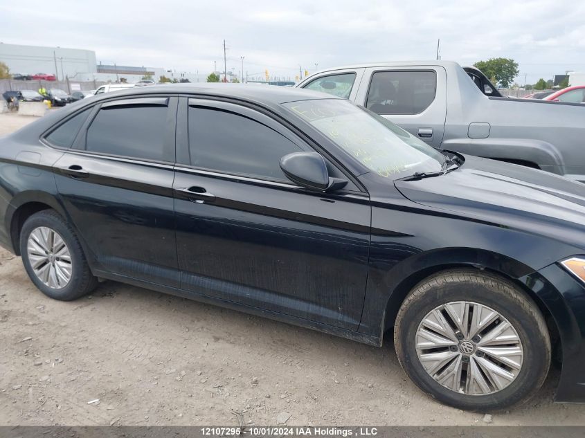 2019 Volkswagen Jetta VIN: 3VWC57BU7KM186334 Lot: 12107295