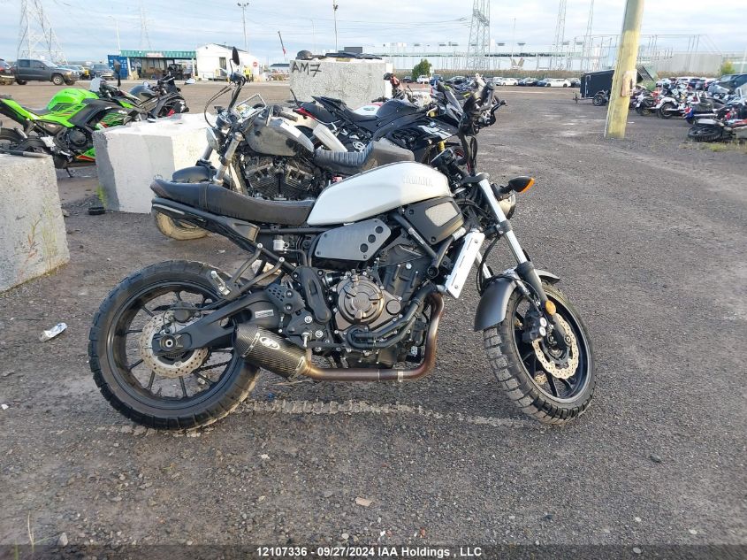 2018 Yamaha Xsr700 VIN: JYARM21N1JA000243 Lot: 12107336