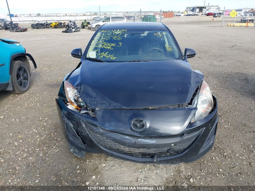 2010 Mazda Mazda3 VIN: JM1BL1HF2A1325906 Lot: 12107348