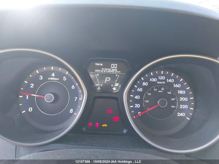 2013 Hyundai Elantra Gls/Limited VIN: 5NPDH4AE8DH215209 Lot: 12107366