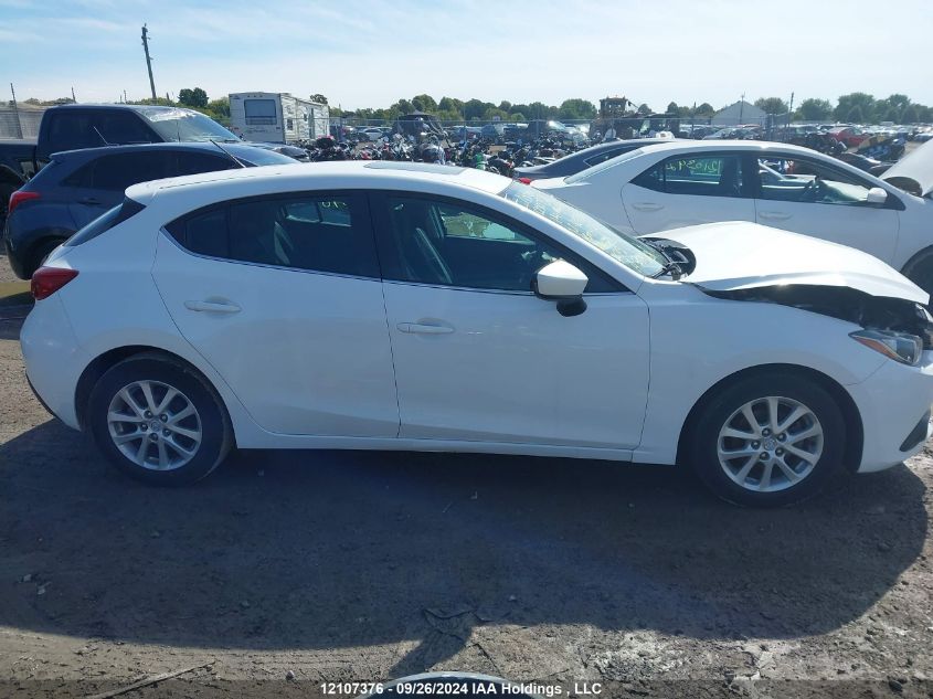 2014 Mazda Mazda3 VIN: 3MZBM1L7XEM122734 Lot: 12107376