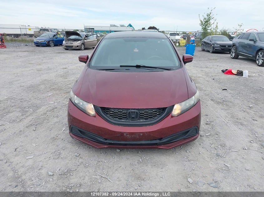 2014 Honda Civic Lx VIN: 2HGFB2F41EH036987 Lot: 12107382