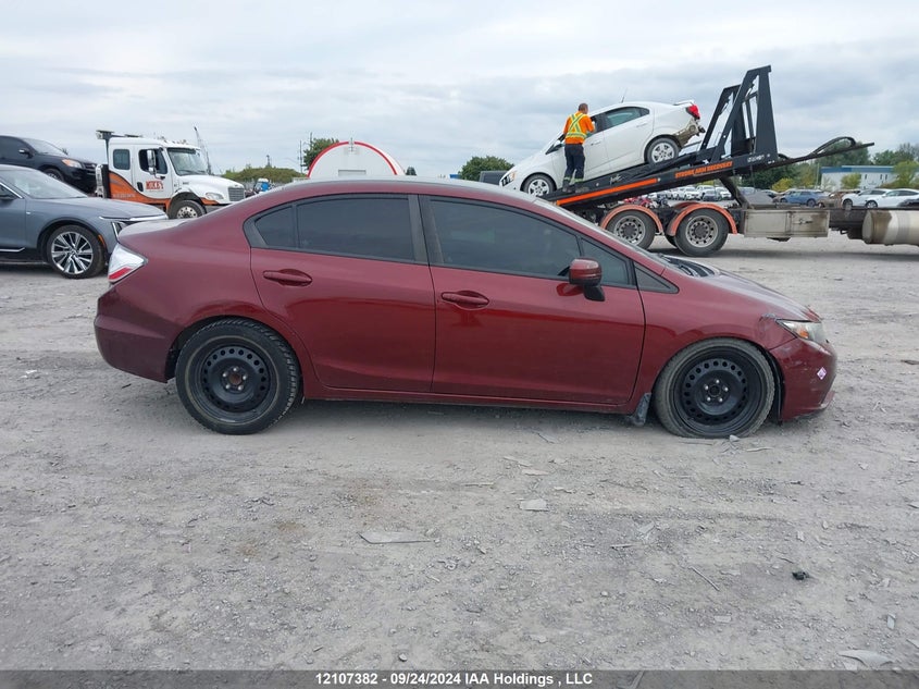 2014 Honda Civic Lx VIN: 2HGFB2F41EH036987 Lot: 12107382