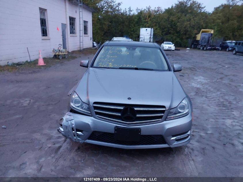 2014 Mercedes-Benz C 300 4Matic VIN: WDDGF8AB2EA951612 Lot: 12107409