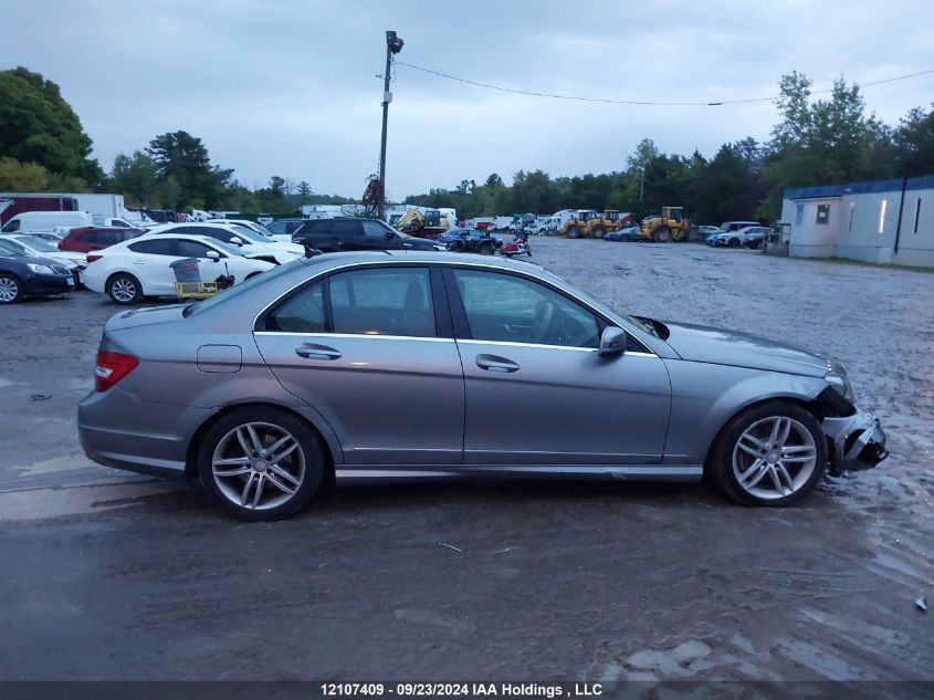2014 Mercedes-Benz C 300 4Matic VIN: WDDGF8AB2EA951612 Lot: 12107409