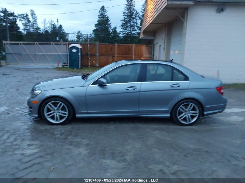 2014 Mercedes-Benz C 300 4Matic VIN: WDDGF8AB2EA951612 Lot: 12107409