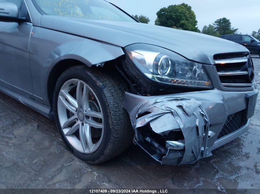 2014 Mercedes-Benz C 300 4Matic VIN: WDDGF8AB2EA951612 Lot: 12107409