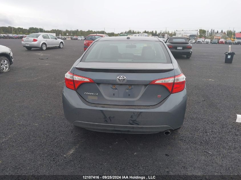 2014 Toyota Corolla S VIN: 2T1BURHE4EC085620 Lot: 12107416