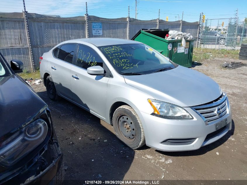 3N1AB7AP4EL665113 2014 Nissan Sentra