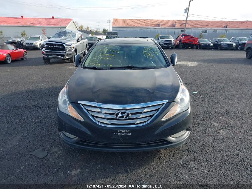 2013 Hyundai Sonata Gls VIN: 5NPEB4AC0DH632893 Lot: 12107421