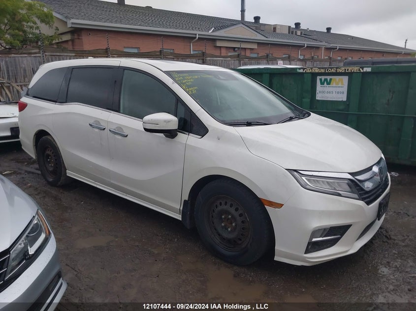 5FNRL6H86KB509400 2019 Honda Odyssey Touring auction photo 1