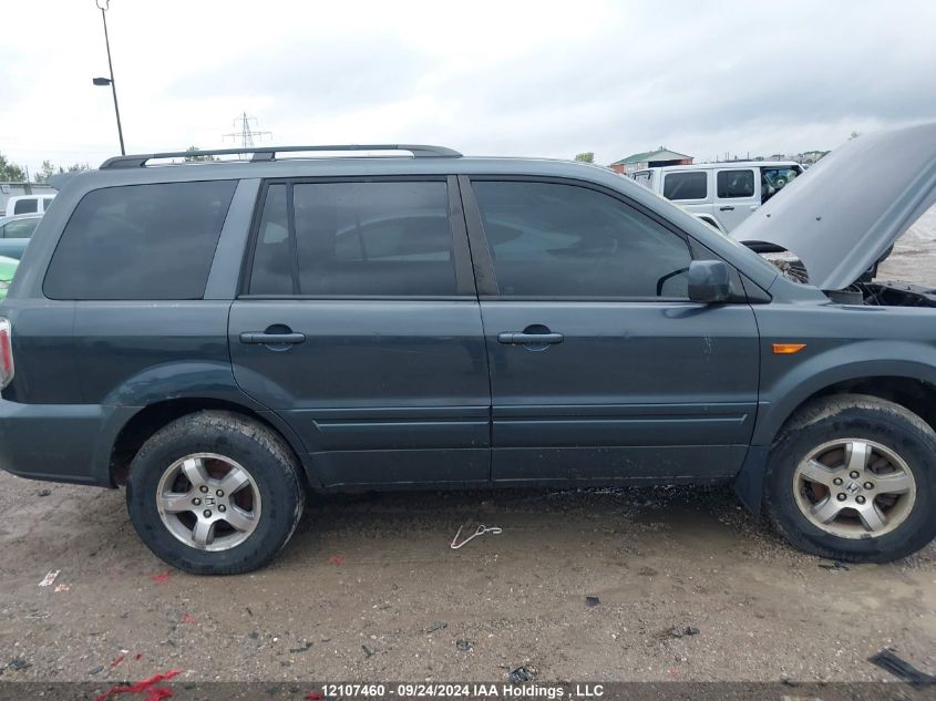 2006 Honda Pilot VIN: 2HKYF18526H004781 Lot: 12107460