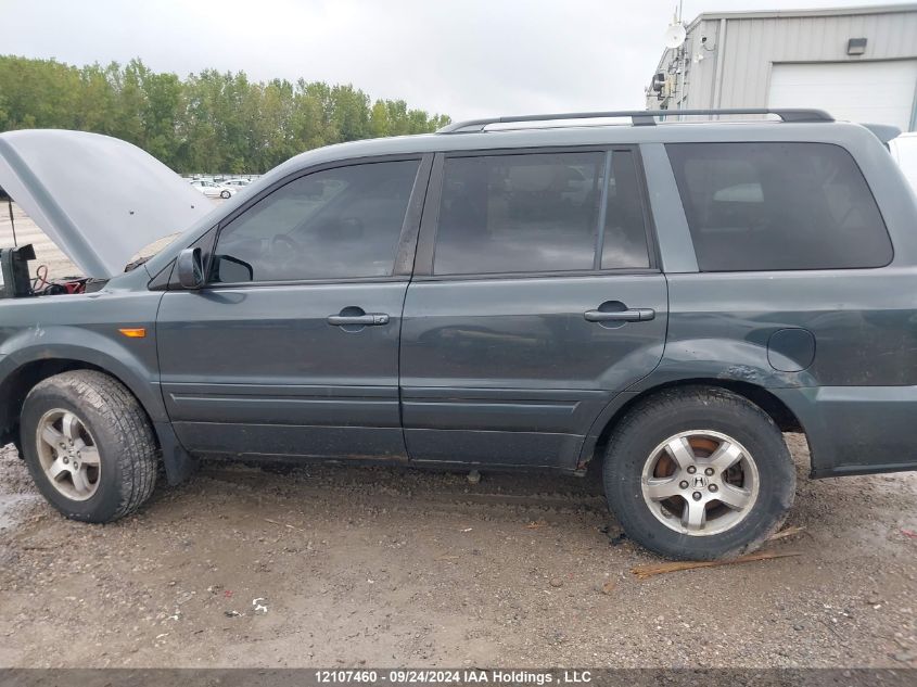 2006 Honda Pilot VIN: 2HKYF18526H004781 Lot: 12107460