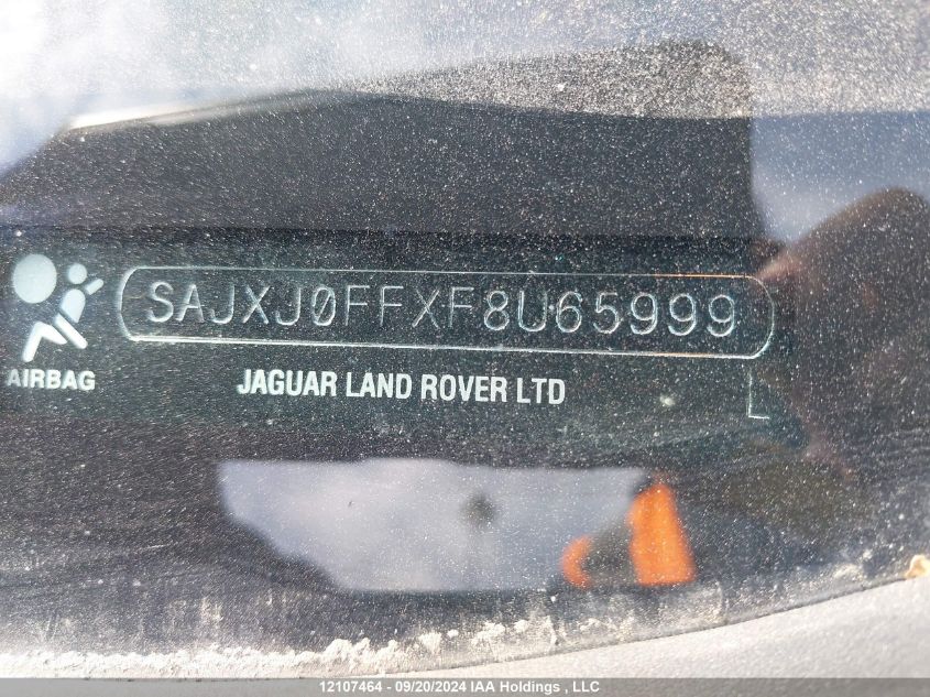 2015 Jaguar Xf Base/Sport/Luxury VIN: SAJXJ0FFXF8U65999 Lot: 12107464