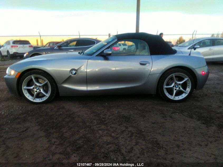 4USBU53506LX00135 2006 BMW Z4 3.0Si