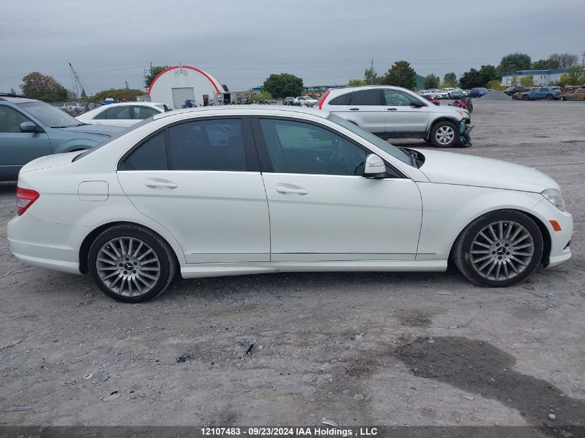 2009 Mercedes-Benz C-Class VIN: WDDGF85X09F326415 Lot: 12107483