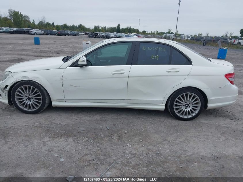 2009 Mercedes-Benz C-Class VIN: WDDGF85X09F326415 Lot: 12107483