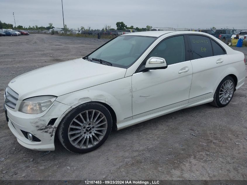 2009 Mercedes-Benz C-Class VIN: WDDGF85X09F326415 Lot: 12107483