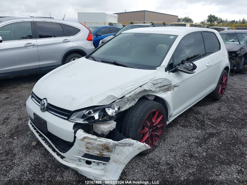 2016 Volkswagen Golf VIN: 3VW817AU4GM035204 Lot: 12107489