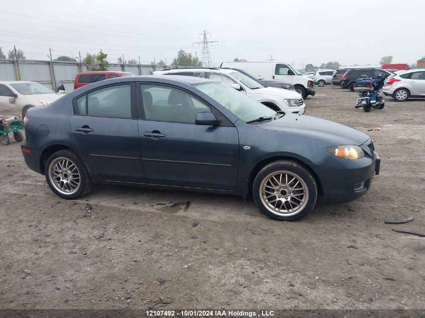 2008 Mazda 3 I VIN: JM1BK32F381126431 Lot: 12107492