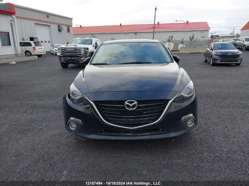 2014 Mazda 3 Grand Touring VIN: JM1BM1M30E1103203 Lot: 12107494