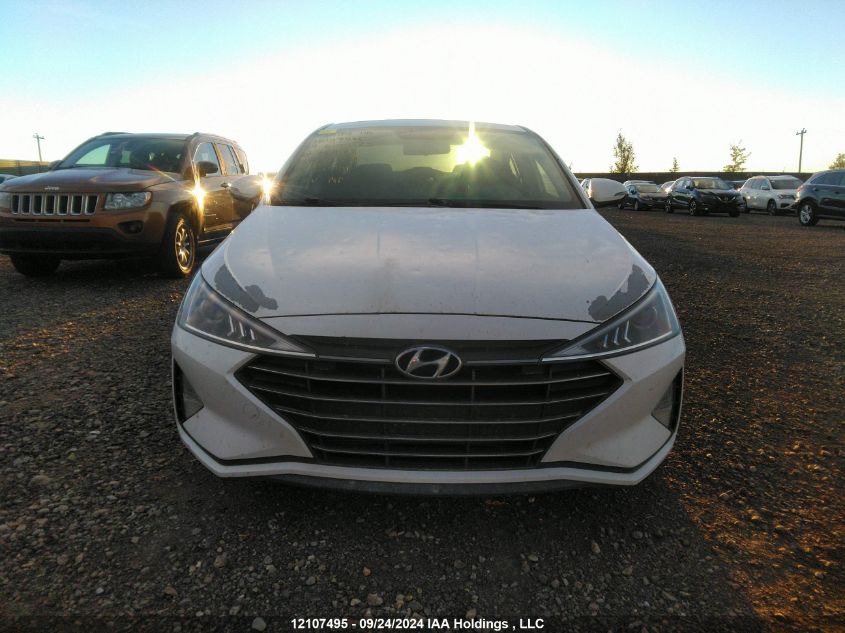 2019 Hyundai Elantra Sel/Value/Limited VIN: KMHD84LF1KU759183 Lot: 12107495