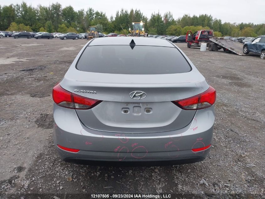 5NPDH4AEXGH753611 2016 HYUNDAI ELANTRA - Image 16