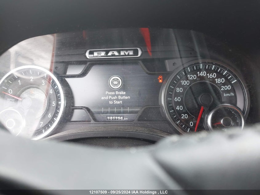 2019 Dodge Ram 1500 VIN: 1C6SRFLT5KN681874 Lot: 12107509