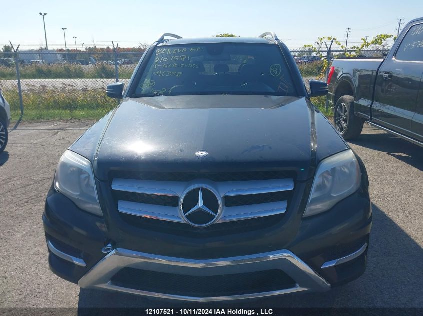 2013 Mercedes-Benz Glk-Class VIN: WDCGG0EB4DG096338 Lot: 12107521