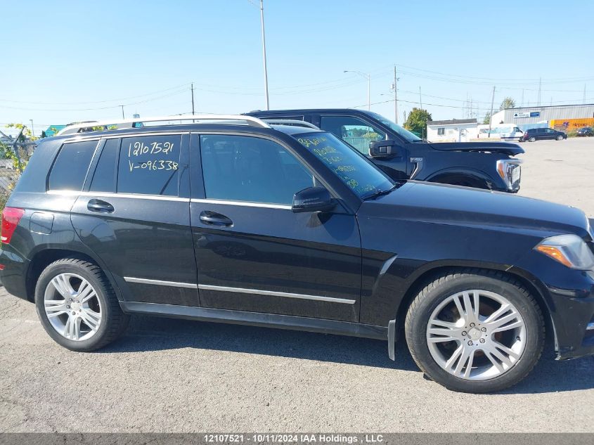 2013 Mercedes-Benz Glk-Class VIN: WDCGG0EB4DG096338 Lot: 12107521