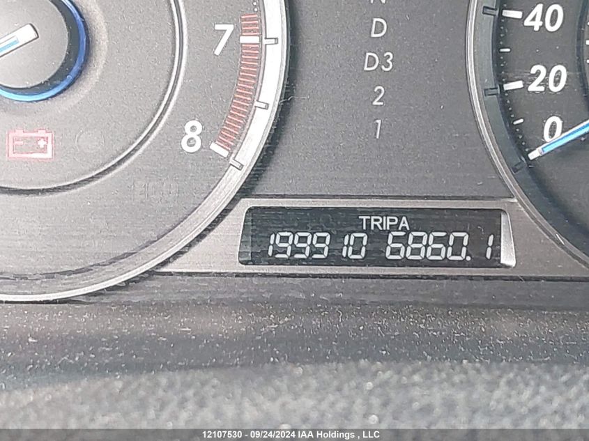 2012 Honda Crosstour VIN: 5J6TF2H56CL800547 Lot: 12107530