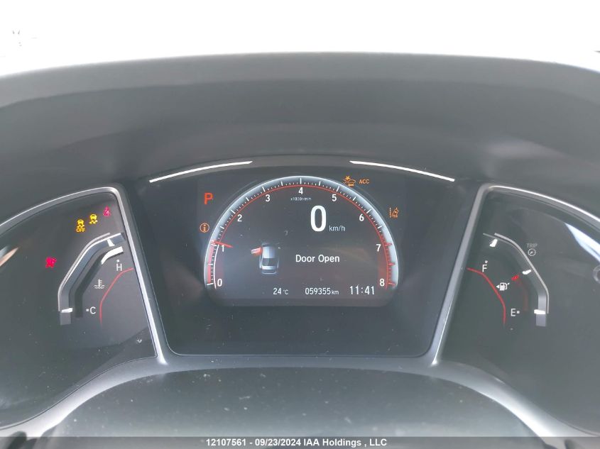 2020 Honda Civic Sport VIN: 2HGFC2F89LH013566 Lot: 12107561