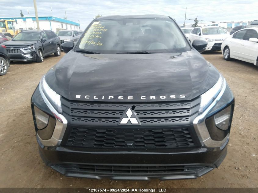 2023 Mitsubishi Eclipse Cross Es VIN: JA4ATUAA2PZ609486 Lot: 12107574