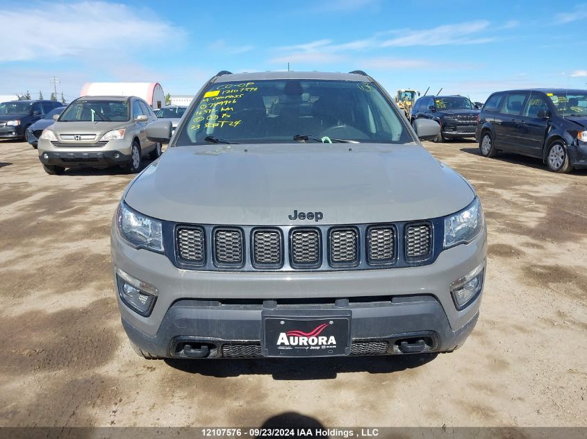 2019 Jeep Compass Sport VIN: 3C4NJDABXKT749906 Lot: 12107576