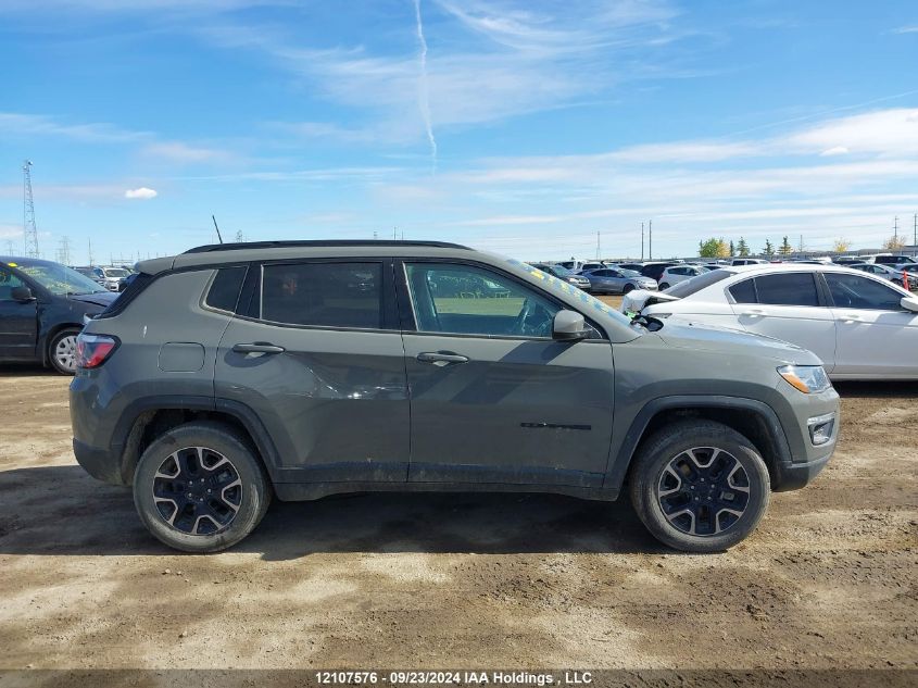 2019 Jeep Compass Sport VIN: 3C4NJDABXKT749906 Lot: 12107576