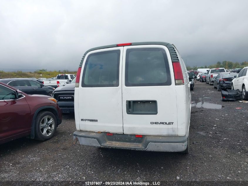 2002 Chevrolet Express G2500 VIN: 1GCFG25M621221161 Lot: 12107607