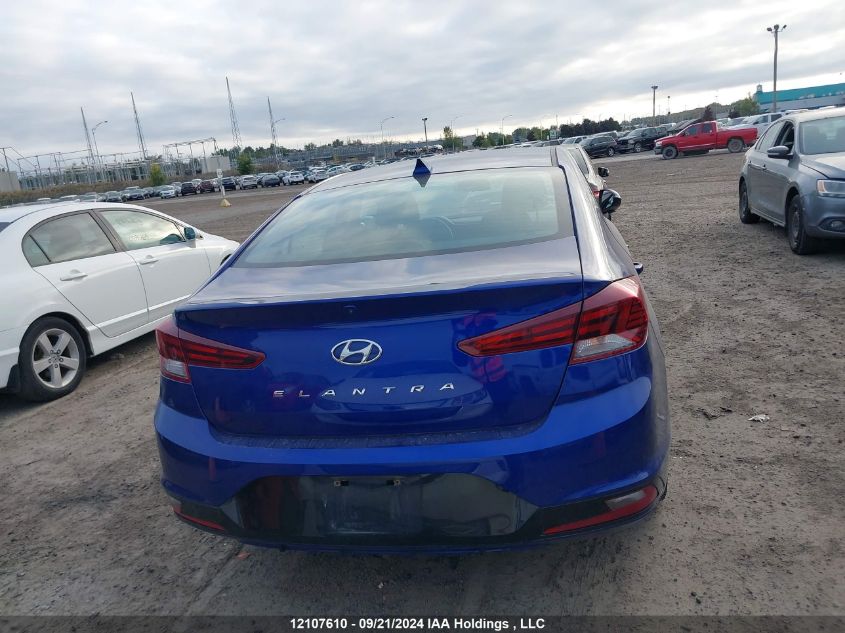 2019 Hyundai Elantra Sel/Value/Limited VIN: KMHD84LF8KU852850 Lot: 12107610